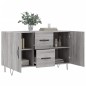 vidaXL Sideboard Grau Sonoma 100x36x60 cm Holzwerkstoff vidaXL Sideboard Grau Sonoma 100x36x60 cm Holzwerkstoff