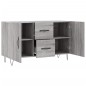 vidaXL Sideboard Grau Sonoma 100x36x60 cm Holzwerkstoff vidaXL Sideboard Grau Sonoma 100x36x60 cm Holzwerkstoff