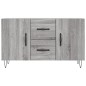 vidaXL Sideboard Grau Sonoma 100x36x60 cm Holzwerkstoff vidaXL Sideboard Grau Sonoma 100x36x60 cm Holzwerkstoff