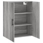 vidaXL Wandschrank Grau Sonoma 69,5x34x90 cm vidaXL Wandschrank Grau Sonoma 69,5x34x90 cm