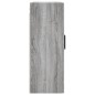 vidaXL Wandschrank Grau Sonoma 69,5x34x90 cm vidaXL Wandschrank Grau Sonoma 69,5x34x90 cm