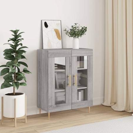 vidaXL Sideboard Grau Sonoma 69,5x34x90 cm Holzwerkstoff