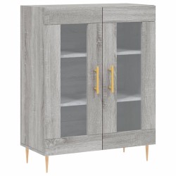 vidaXL Sideboard Grau Sonoma 69,5x34x90 cm Holzwerkstoff