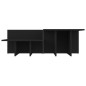vidaXL Couchtische 2 Stk. Schwarz 111,5x50x33 cm Holzwerkstoff vidaXL Couchtische 2 Stk. Schwarz 111,5x50x33 cm Holzwerkstoff