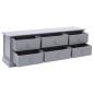 vidaXL Flurbank Dunkelgrau 115x30x40 cm Holz vidaXL Flurbank Dunkelgrau 115x30x40 cm Holz