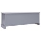 vidaXL Flurbank Dunkelgrau 115x30x40 cm Holz vidaXL Flurbank Dunkelgrau 115x30x40 cm Holz