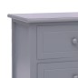 vidaXL Flurbank Dunkelgrau 115x30x40 cm Holz vidaXL Flurbank Dunkelgrau 115x30x40 cm Holz