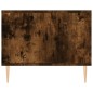 vidaXL Couchtisch Räuchereiche 90x50x40 cm Holzwerkstoff vidaXL Couchtisch Räuchereiche 90x50x40 cm Holzwerkstoff