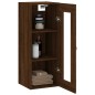vidaXL Wandschrank Braun Eichen-Optik 34,5x34x90 cm vidaXL Wandschrank Braun Eichen-Optik 34,5x34x90 cm