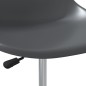 vidaXL Esszimmerstühle 4 Stk. Drehbar Grau PP