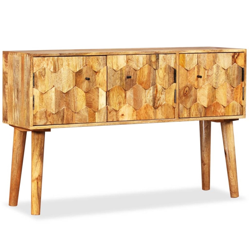 vidaXL Sideboard Mangoholz Massiv 118 x 35 x 75 cm vidaXL Sideboard Mangoholz Massiv 118 x 35 x 75 cm