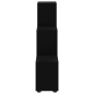 vidaXL Treppenregal Schwarz 107 cm Holzwerkstoff vidaXL Treppenregal Schwarz 107 cm Holzwerkstoff