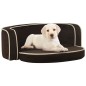 vidaXL Klappbares Hundesofa mit waschbaren Kissen 73x67x26 cm Plüsch Braun vidaXL Klappbares Hundesofa mit waschbaren Kissen 73x67x26 cm Plüsch Braun