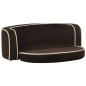 vidaXL Klappbares Hundesofa mit waschbaren Kissen 73x67x26 cm Plüsch Braun vidaXL Klappbares Hundesofa mit waschbaren Kissen 73x67x26 cm Plüsch Braun