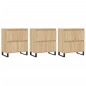 Sideboards 3 Stk. Sonoma-Eiche Holzwerkstoff Sideboards 3 Stk. Sonoma-Eiche Holzwerkstoff
