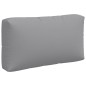 Palettenkissen 3-tlg. Grau Stoff Palettenkissen 3-tlg. Grau Stoff