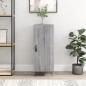 vidaXL Sideboard Grau Sonoma 34,5x34x90 cm Holzwerkstoff vidaXL Sideboard Grau Sonoma 34,5x34x90 cm Holzwerkstoff