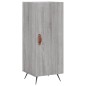 vidaXL Sideboard Grau Sonoma 34,5x34x90 cm Holzwerkstoff vidaXL Sideboard Grau Sonoma 34,5x34x90 cm Holzwerkstoff