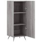 vidaXL Sideboard Grau Sonoma 34,5x34x90 cm Holzwerkstoff vidaXL Sideboard Grau Sonoma 34,5x34x90 cm Holzwerkstoff