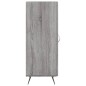 vidaXL Sideboard Grau Sonoma 34,5x34x90 cm Holzwerkstoff vidaXL Sideboard Grau Sonoma 34,5x34x90 cm Holzwerkstoff