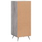 vidaXL Sideboard Grau Sonoma 34,5x34x90 cm Holzwerkstoff vidaXL Sideboard Grau Sonoma 34,5x34x90 cm Holzwerkstoff