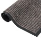 vidaXL Fußmatte Gestreift Beige 80x120 cm vidaXL Fußmatte Gestreift Beige 80x120 cm
