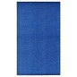 vidaXL Fußmatte Waschbar Blau 90x150 cm vidaXL Fußmatte Waschbar Blau 90x150 cm