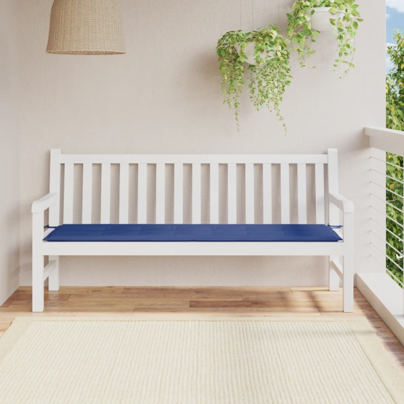 Gartenbank-Auflage Königsblau 180x50x3 cm Oxford-Gewebe Gartenbank-Auflage Königsblau 180x50x3 cm Oxford-Gewebe