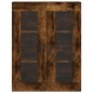 vidaXL Wandschrank Räuchereiche 69,5x34x90 cm vidaXL Wandschrank Räuchereiche 69,5x34x90 cm