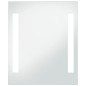 vidaXL Badezimmer-Wandspiegel mit LEDs 50x60 cm vidaXL Badezimmer-Wandspiegel mit LEDs 50x60 cm