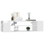 vidaXL TV-Hängeschrank Hochglanz-Weiß 100x30x26,5 cm Holzwerkstoff vidaXL TV-Hängeschrank Hochglanz-Weiß 100x30x26,5 cm Holzwerkstoff
