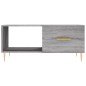 vidaXL Couchtisch Grau Sonoma 90x50x40 cm Holzwerkstoff vidaXL Couchtisch Grau Sonoma 90x50x40 cm Holzwerkstoff