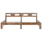 vidaXL Massivholzbett Palisander 200x200 cm vidaXL Massivholzbett Palisander 200x200 cm
