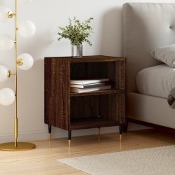 vidaXL Nachttisch Braun Eichen-Optik 40x30x50 cm Holzwerkstoff