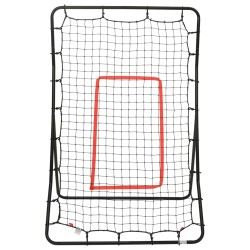 vidaXL Softball Rebounder 88x79x137 cm Stahl