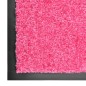 vidaXL Fußmatte Waschbar Rosa 60x180 cm vidaXL Fußmatte Waschbar Rosa 60x180 cm