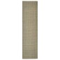 vidaXL Teppich Natur Sisal 66x250 cm Taupe vidaXL Teppich Natur Sisal 66x250 cm Taupe