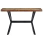 vidaXL Esstisch 120x60x75 cm Altholz Massiv vidaXL Esstisch 120x60x75 cm Altholz Massiv