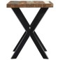 vidaXL Esstisch 120x60x75 cm Altholz Massiv vidaXL Esstisch 120x60x75 cm Altholz Massiv