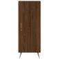 vidaXL Sideboard Braun Eichen-Optik 34,5x34x90 cm Holzwerkstoff vidaXL Sideboard Braun Eichen-Optik 34,5x34x90 cm Holzwerkstoff