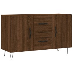 vidaXL Sideboard Braun Eichen-Optik 100x36x60 cm Holzwerkstoff
