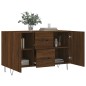 vidaXL Sideboard Braun Eichen-Optik 100x36x60 cm Holzwerkstoff vidaXL Sideboard Braun Eichen-Optik 100x36x60 cm Holzwerkstoff