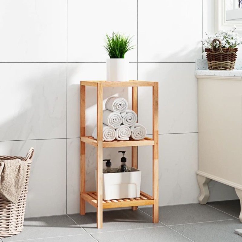 vidaXL Badregal 36x36x79 cm Massivholz Nussbaum vidaXL Badregal 36x36x79 cm Massivholz Nussbaum