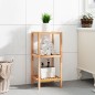 vidaXL Badregal 36x36x79 cm Massivholz Nussbaum vidaXL Badregal 36x36x79 cm Massivholz Nussbaum