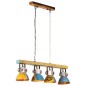 vidaXL Deckenleuchte Industrie-Stil 25 W Mehrfarbig 111 cm E27 vidaXL Deckenleuchte Industrie-Stil 25 W Mehrfarbig 111 cm E27