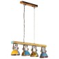 vidaXL Deckenleuchte Industrie-Stil 25 W Mehrfarbig 111 cm E27 vidaXL Deckenleuchte Industrie-Stil 25 W Mehrfarbig 111 cm E27