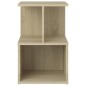 vidaXL Nachttische 2 Stk. Sonoma-Eiche 35x35x55 cm Holzwerkstoff vidaXL Nachttische 2 Stk. Sonoma-Eiche 35x35x55 cm Holzwerkstoff
