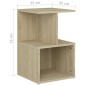 vidaXL Nachttische 2 Stk. Sonoma-Eiche 35x35x55 cm Holzwerkstoff vidaXL Nachttische 2 Stk. Sonoma-Eiche 35x35x55 cm Holzwerkstoff