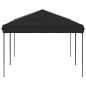 vidaXL Partyzelt Faltbar Schwarz 3x6 m vidaXL Partyzelt Faltbar Schwarz 3x6 m