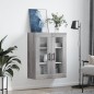 vidaXL Wandschrank Grau Sonoma 69,5x34x90 cm vidaXL Wandschrank Grau Sonoma 69,5x34x90 cm